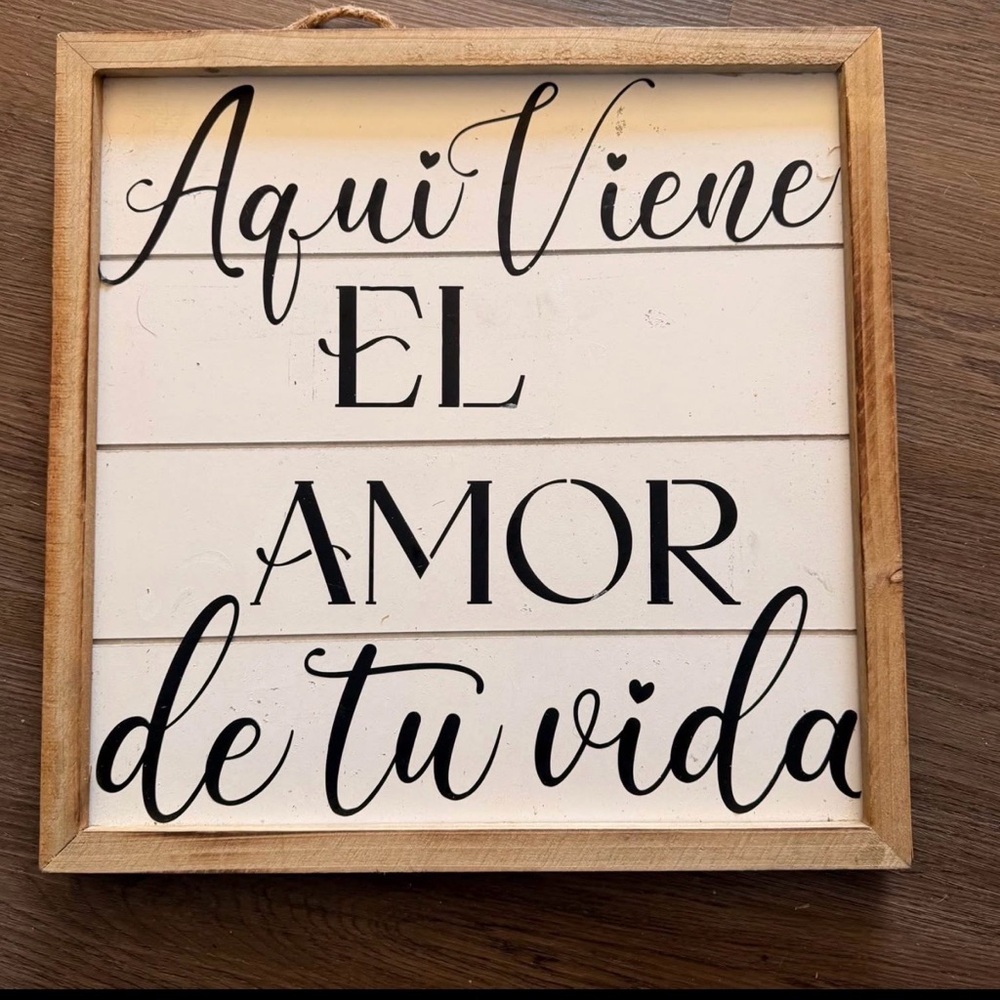 Wooden Framed Spanish Wall Art